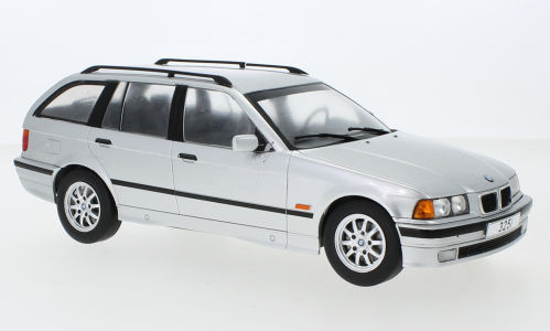 Macheta auto BMW Seria 3 rd (E36) Touring gri 1995, 1:18 MCG