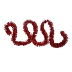 Beteala craciun, flippy, ro&Egrave;u, marimea: 2 m x 7 cm material:folie pvc, interior/exterior