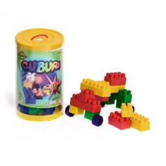 Cuburi Constructie pentru Copii Huby Toys 32 piese foto
