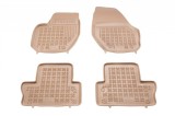 Covorase Presuri Auto Cauciuc Dedicate Bej Volvo S60 II 2010-2018 | Volvo V60 I 2011-2018 | Volvo XC60 I 2008-2017, Rezaw