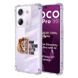 Husa antisoc pentru xiaomi poco m7 pro 5g - airbag tpu, col&Egrave;uri ranforsate - the man the myth