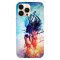 Husa compatibila cu Apple iPhone 15 Plus model Axiolite digital art, Silicon, TPU, Viceversa