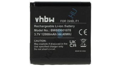 Baterie radio VHBW DAB de &amp;icirc;nlocuire pentru Pure ChargePAK F1, F1 - 12000 mAh 3,7 V Li-Ion foto