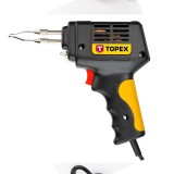 Pistol electric de lipit Topex 100W cu lampa si valiza