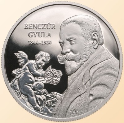 Ungaria 10 000 Forint 2015 Bencz&amp;uacute;r Gyula Argint PP foto