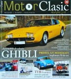 Revista Motor Clasic, nr. 9 anul III, Maseratti Ghibbli, TVR Grantura, Peugeot