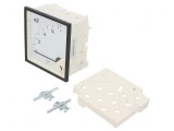 Voltmetru pe panou VDC: 0&divide;75mV 96x96mm