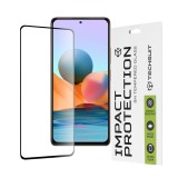 Folie sticla Xiaomi Redmi Note 10 Pro Techsuit 111D Full Glue Full Cover, negru
