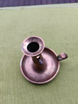 Sfesnic de mana lucrat din alama foto