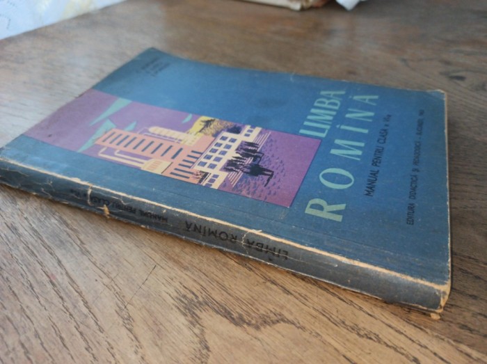 LIMBA ROMANA MANUAL PENTRU CLASA A VI-A, 1963