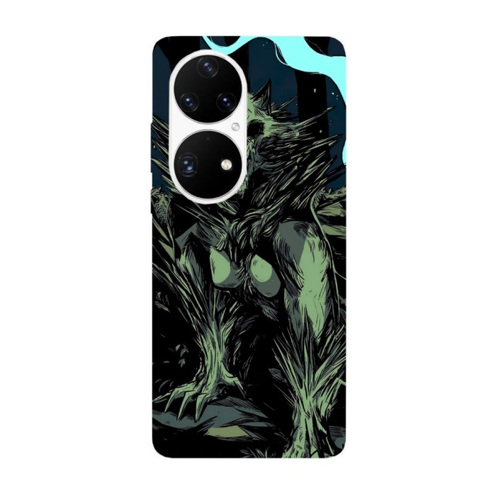 Husa compatibila cu Huawei Nova Y70 model Moon wolf, Silicon, TPU, Viceversa