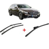 Cumpara ieftin Set 3 stergatoare MERCEDES-BENZ E-CLASS All-Terrain (S213) 2017-2023, parbriz si luneta, Bosch Aerotwin