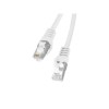 Cablu de retea din fibra optica , Lanberg , RJ45 cat.6 FTP 1.5m , alb