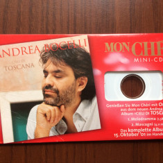 andrea bocelli mon cheri 2001 Melodramma Mascagni single mini cd disc muzica pop