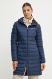 Columbia geaca sport din puf Lake 22 culoarea albastru marin, 2088322