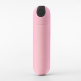 Vibratoare glont - Crushious iMoan Glont Vibrator Reincarcabil Roz Deschis Prieten de Calatorie Puternic si Discret