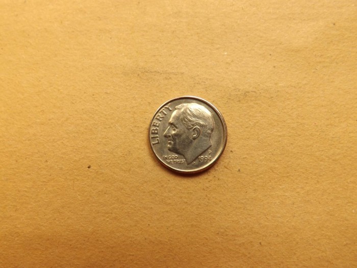 SUA 10 Centi / One Dime 1994 P - MS 1