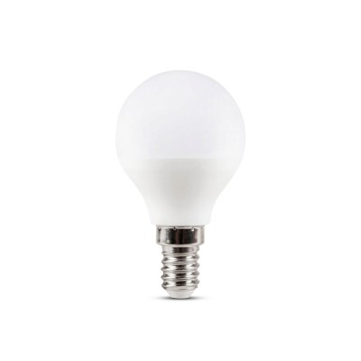 Bec LED sferic 5W E14 6400K, Novelite foto