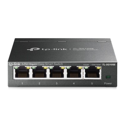 TP-Link TL-SG105E switch-uri Gestionate L2 Gigabit Ethernet (10/100/1000) Negru foto