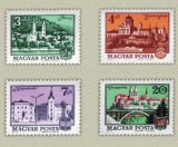 Ungaria 1973 - orase II, serie neuzata