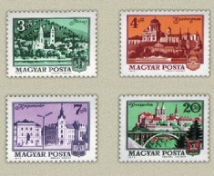 Ungaria 1973 - orase II, serie neuzata