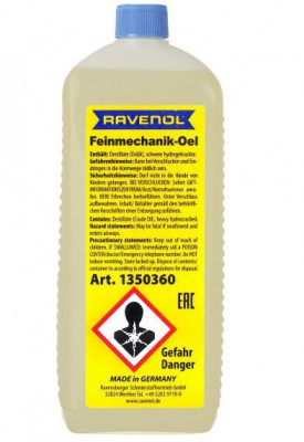 Ulei lubrifiant RAVENOL Feinmechanik-Oel 1350360-001, multifunctional, volum 1 litru foto