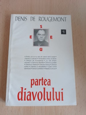 Denis de Rougemont - Partea diavolului foto