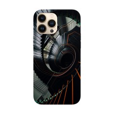 Husa compatibila cu Apple iPhone 14 Pro model Stairways to hell, Silicon, TPU, Viceversa