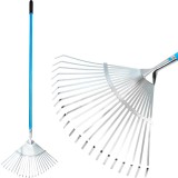 Grebla evantai pentru frunze Aquacraft 380352 cu coada din aluminiu