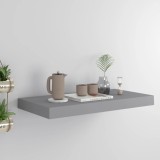 VidaXL Raft de perete suspendat, gri, 50x23x3,8 cm, MDF