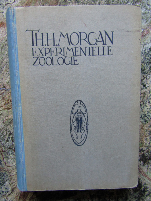 Experimentelle zoologie - Thomas Hunt. Morgan