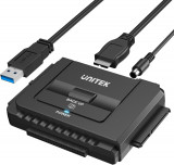 Kit adaptor pentru hard disk extern Utek USB 3.0 la IDE și SATA pentru hard disk