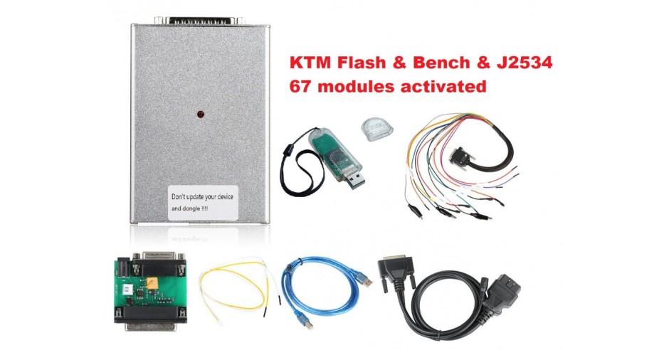 KTM Flash Boot & Bench & OBD Ecu programmer 67 in 1 Full set v1.2 ...