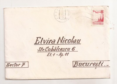 FD22 - Plic Circulat Intern, Iasi-Bucuresti , Include Corespondenta - 1969 foto