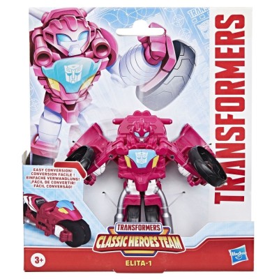 TRANSFORMERS CLASSIC HEROES TEAM ROBOT ELITA 1 CONVERTIBIL foto