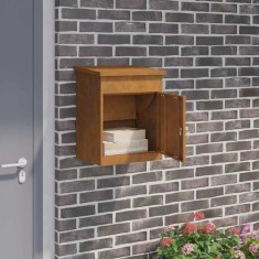 vidaXL Cutie pentru colet Ruginit 44 x 35 x 59 cm