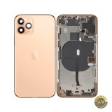 Capac Baterie Apple iPhone 11 Pro Cu Carcasa Mijloc Auriu (Matte Gold) Swap