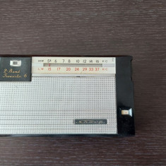 RADIO Sharp 6-Transistor 2-Band , Model TRL-237 PIESA FOARTE RARA ,FUNCTIONEAZA