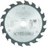 HiKOKI 752406 - Panza fierastrau circular lemn 160x20/16x2.6 mm 18 dinti
