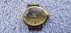 CEAS DE DAMA ZARIA 17 , RUBINE . FUNCTIONEAZA ,MADE IN USSR .