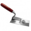 Mistrie inox, Olejnik, trapez, lata, 140 mm, maner lemn, Rosu