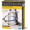 Kit constructie robot - Tin Can Robot Kidz Robotix, 4M