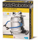 Kit constructie robot - Tin Can Robot, Kidz Robotix