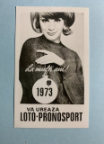 Calendar 1973 loto pronosport
