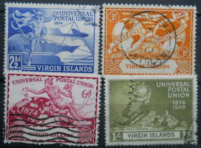 VIRGIN ISLANDS SERIE UPU