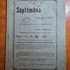 revista saptamana 19 mai 1907-libertatea votului