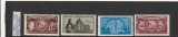 ROMANIA 1953 LP 351 SEMICENTENARUL PALATULUI POSTELOR SERIE MNH NESTAMPILATA, Nestampilat