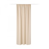 Perdea Elfie Opac cu rejansa Jemidi, 140 x 245 cm, Crem, Poliester, 55333.11