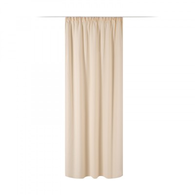 Draperie Elfie Opac cu rejansa Jemidi, 140 x 245 cm, Crem, Poliester, 55333.11 foto
