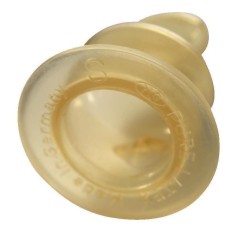 Set 2 tetine ortodontice din latex natural, forma anatomica, anti-colici, pentru biberoane standard, debit mediu (M), marimea 2 (6+ luni), nip 33005 C foto